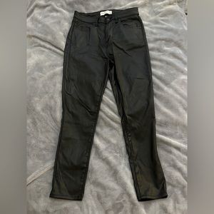 Curve Love High Rise Super Skinny Ankle Black Jean, women’s size 6